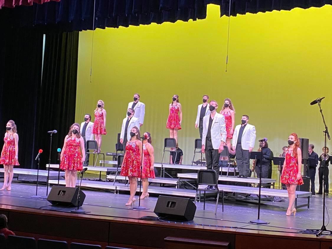 Center Stage performing at Mt. Zion 2021 competition